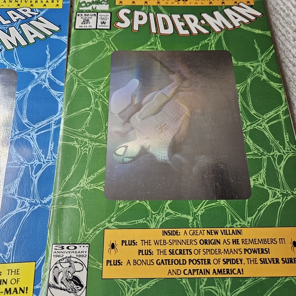 The Amazing Spider-Man 30th Anniversary Super-Sized Anniversary Issue FOUR Comic - Picture 3 of 11